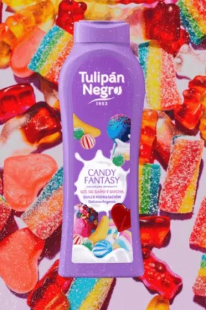 Bagnoschiuma Candy Fantasy – Tulipán Negro (650 ml)